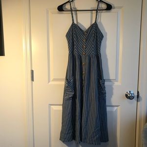 Urban Outfitters Cooperative Emilia Midi Dress